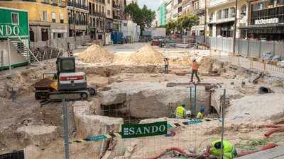 Las obras para tapar el hueco de la calle Montera se iniciarán en verano