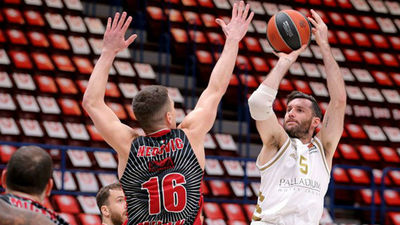 73-78. Trabajada victoria del Real Madrid ante el Armani Milán