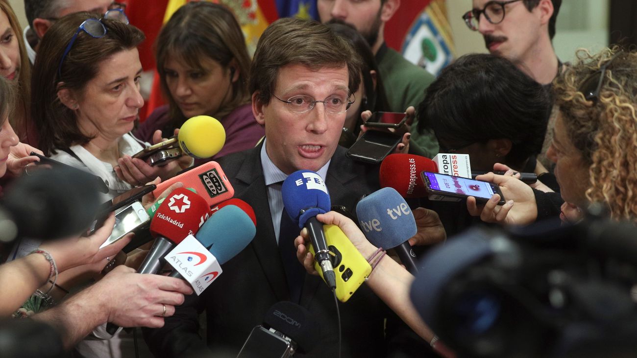 El alcalde de Madrid, José Luis Martínez-Almeida