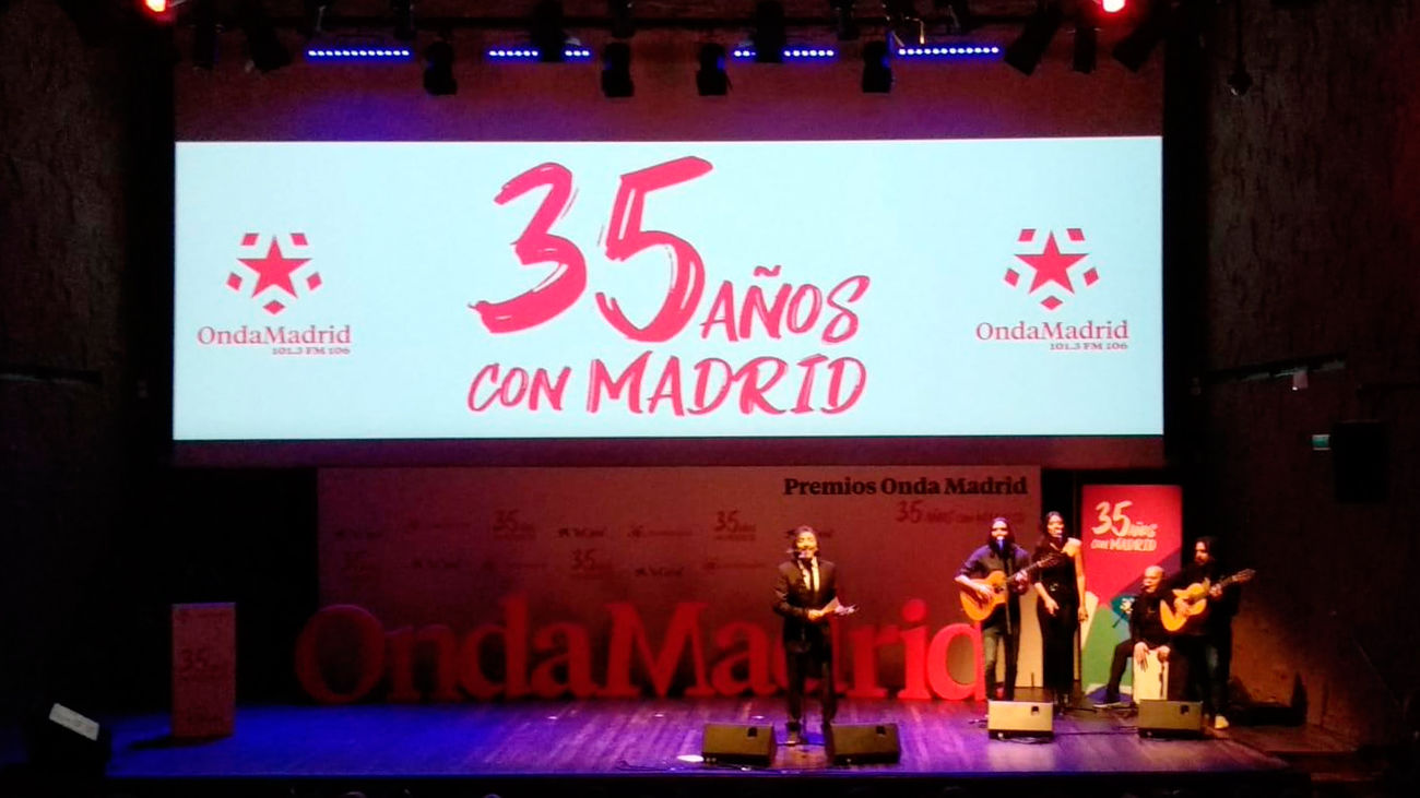 Gala de premios 35 aniversario de Onda Madrid