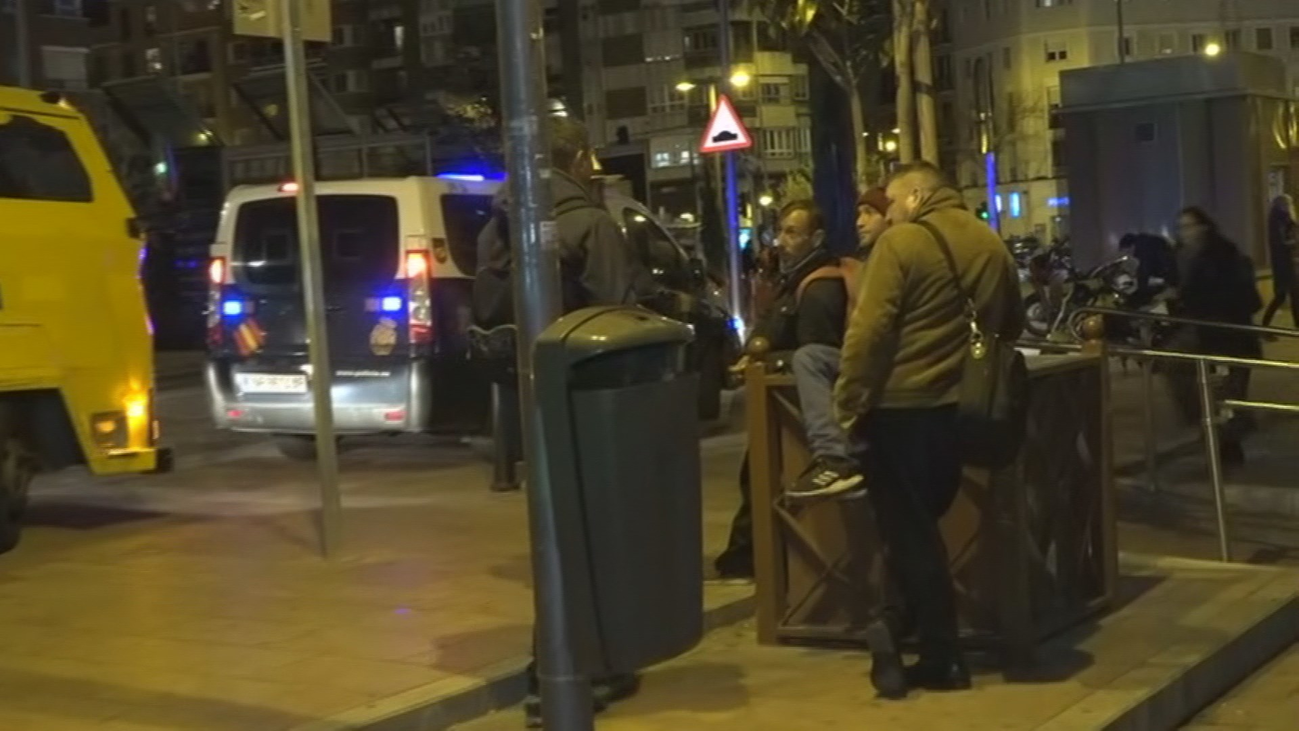 Incivismo en el intercambiador de  Avenida de América