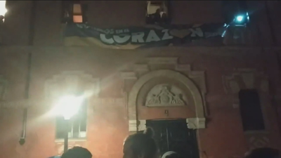 'La Ingobernable' okupa un nuevo edificio junto al Museo del Prado