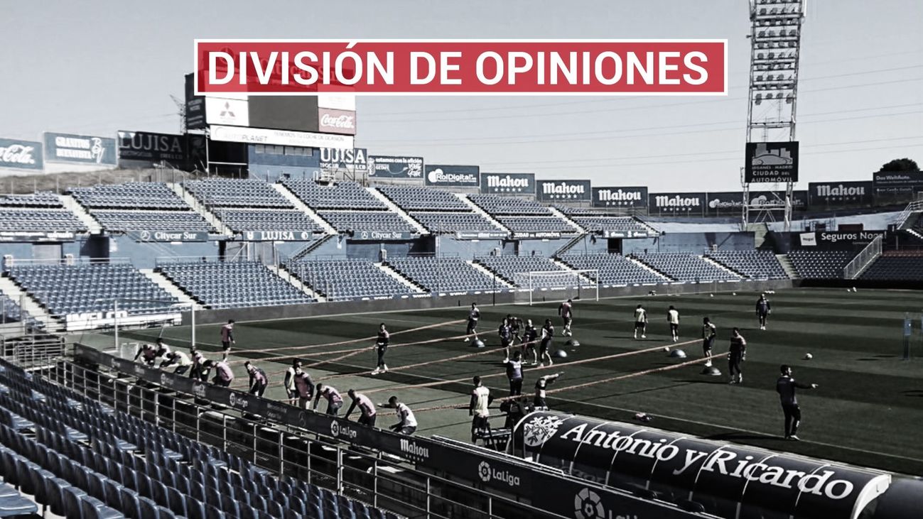 Las Peñas del Getafe muestran su malestar con el cierre del Coliseum ante el Inter