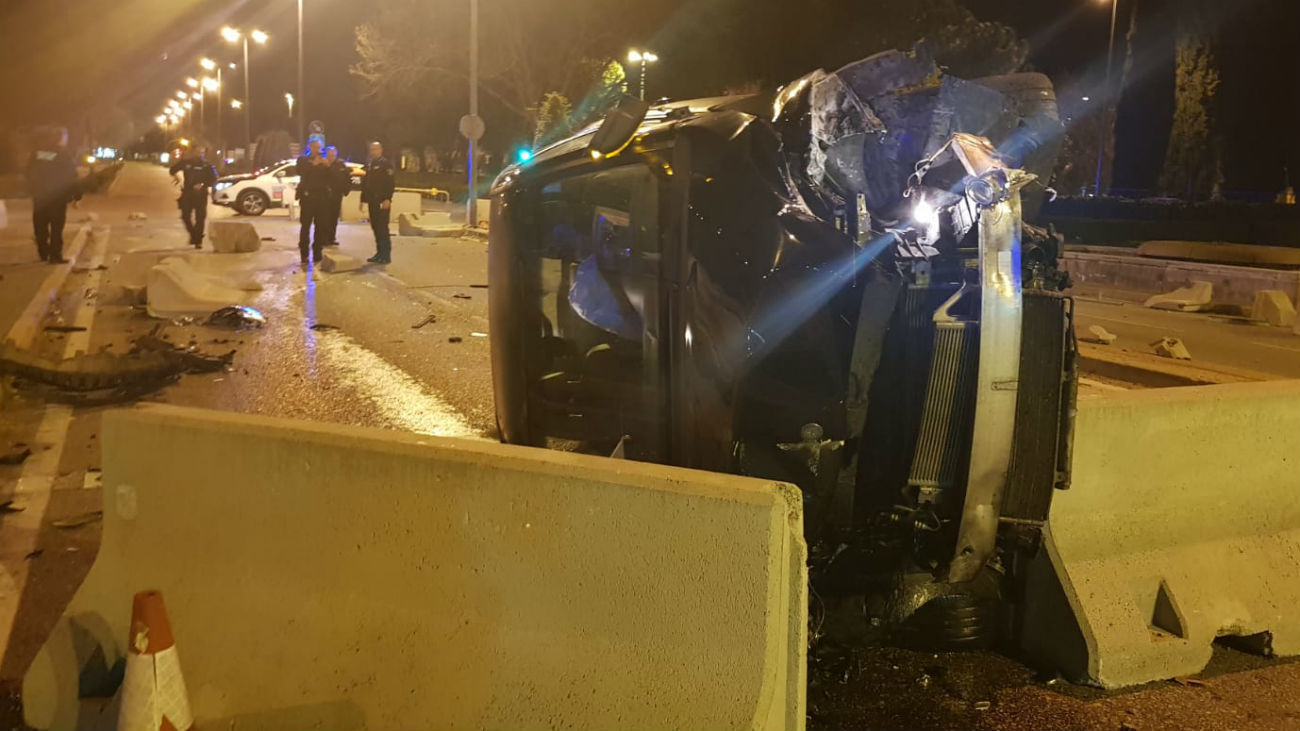 Accidente en Alcalá de Henares