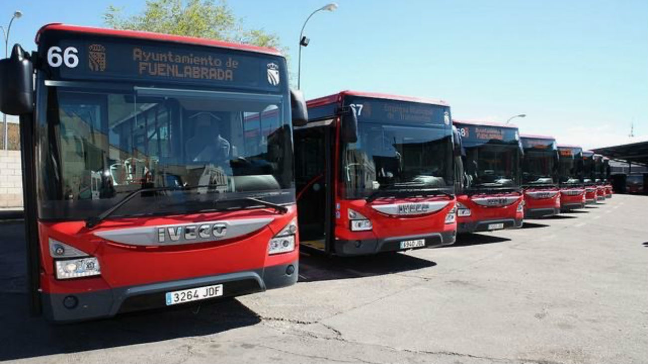 Autobuses de la EMT de Fuenlabrada