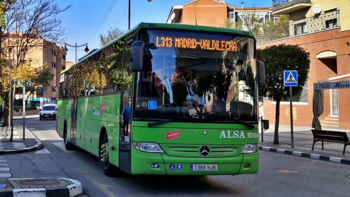 Transportes aumentará la oferta de la línea 313 entre Madrid y Valdilecha