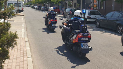 La Policía Local de Getafe se queda sin boletines para poner multas