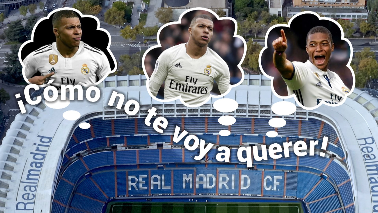 La afición del Real Madrid sueña con Mbappé tras un nuevo show
