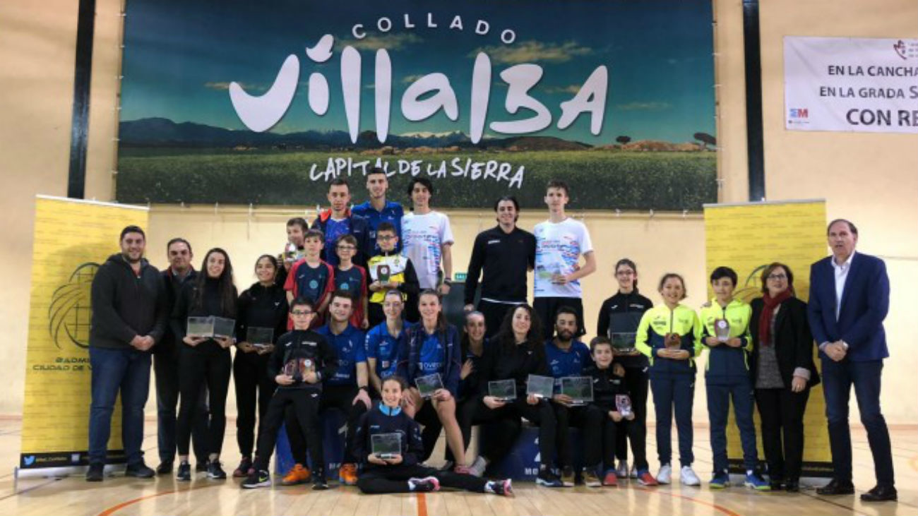 Collado Villalba acogió el Máster Nacional de Bádminton Absoluto y Sub'11