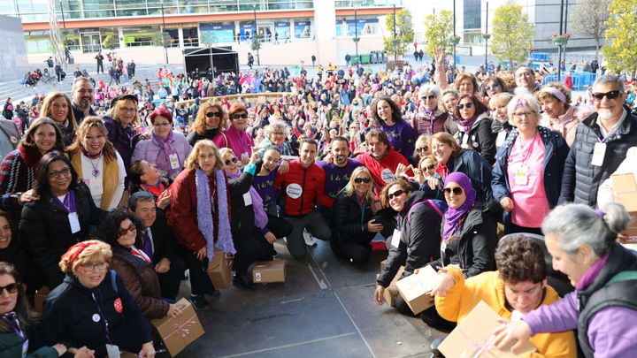 Marcha por la Igualdad en Fuenlabrada / @JavierAyalaO