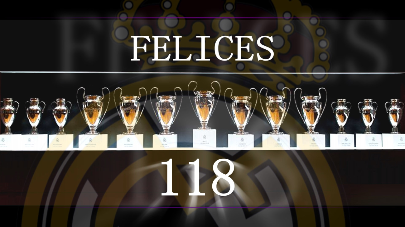 El Real Madrid celebra su 118 aniversario