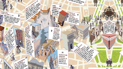 Inaugurada la primera ruta teatralizada del Madrid de Benito Pérez Galdós