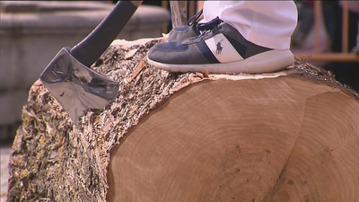 Guadarrama rinde homenaje a los gabarreros