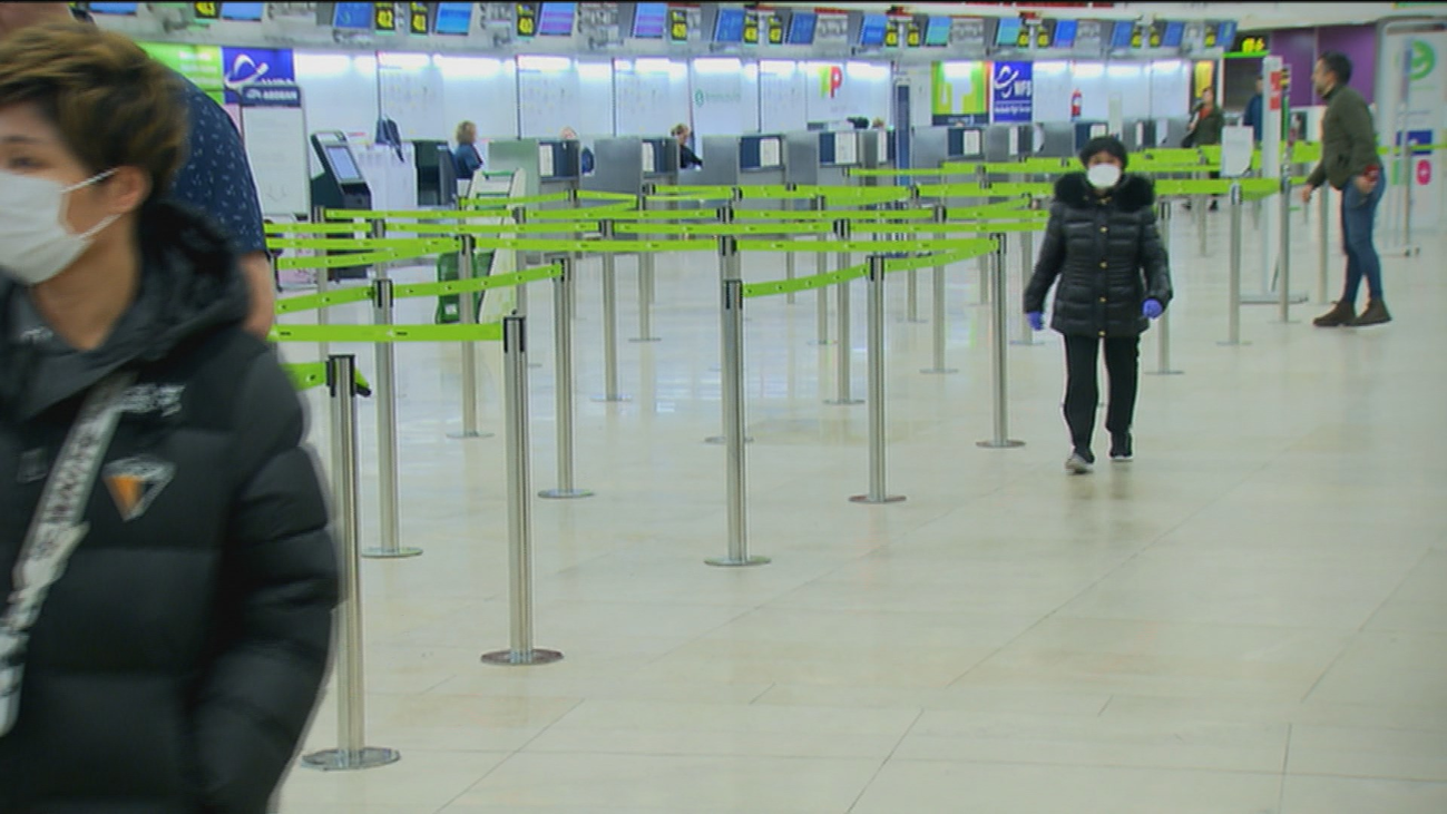 Los vuelos programados a Italia operan con normalidad en Barajas