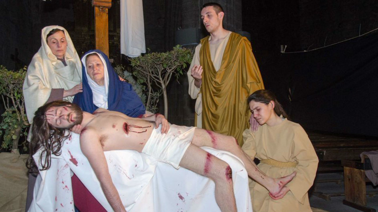 La Pasión Viviente de Colmenar Viejo, primer acto de la Semana Santa que se suspende en Madrid