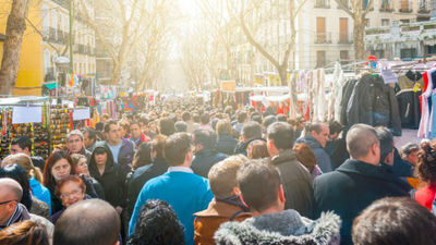 El Rastro de Madrid no abrirá este domingo 21 de junio, el primero de la 'nueva normalidad'
