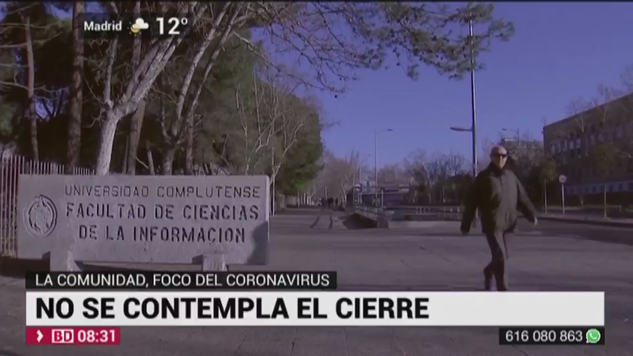 Buenos Días Madrid 12.03.2020 (8.00 - 9.00)