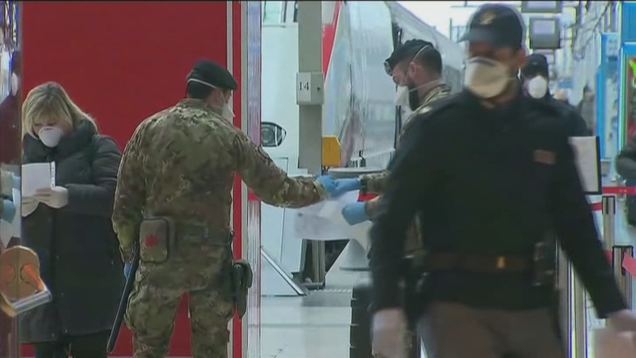 Italia cierra comercios por el coronavirus y solo abre farmacias y supermercados