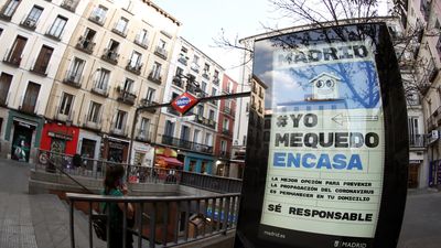 Madrid sí permite el reparto de comida a domicilio pese al cierre de bares y restaurantes