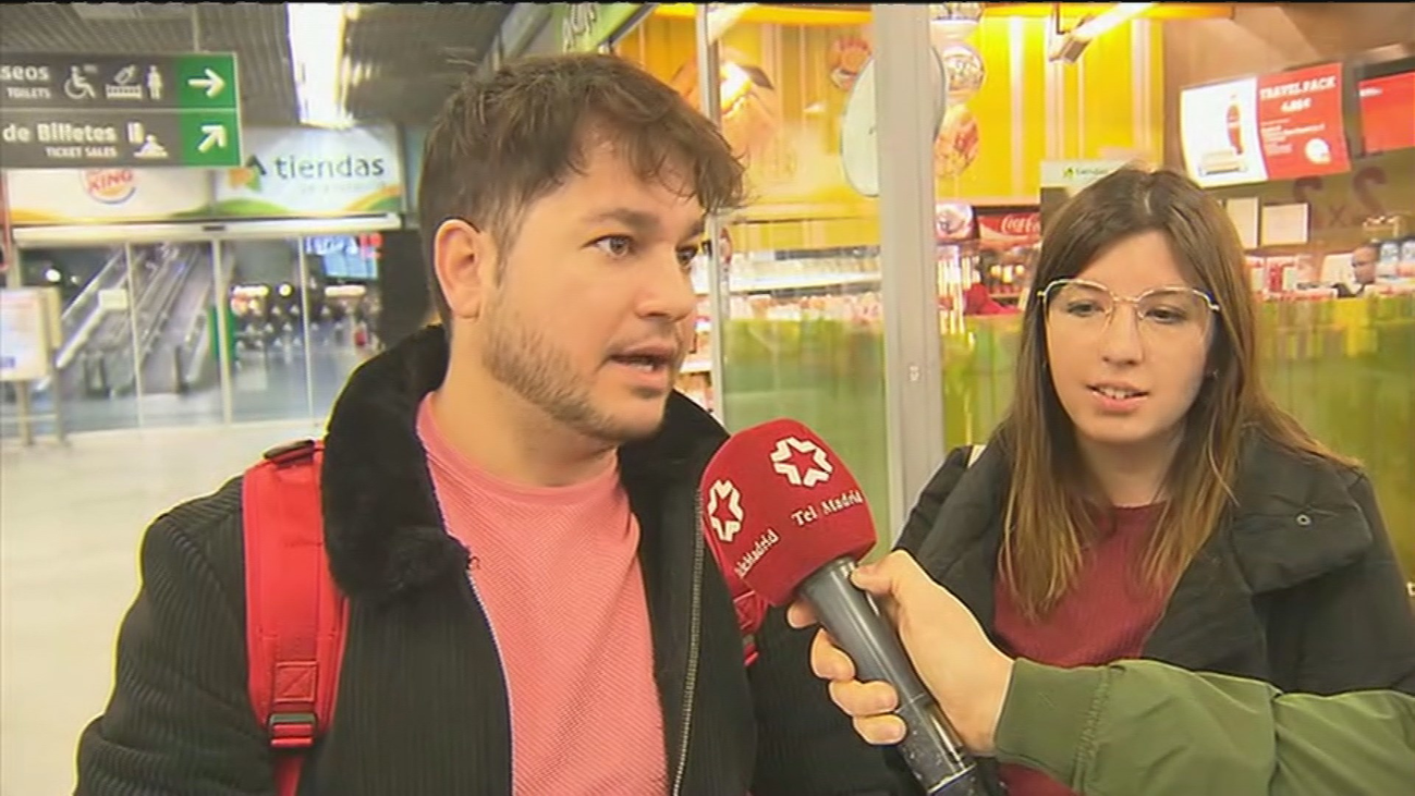 La estación de Atocha, desierta por el coronavirus
