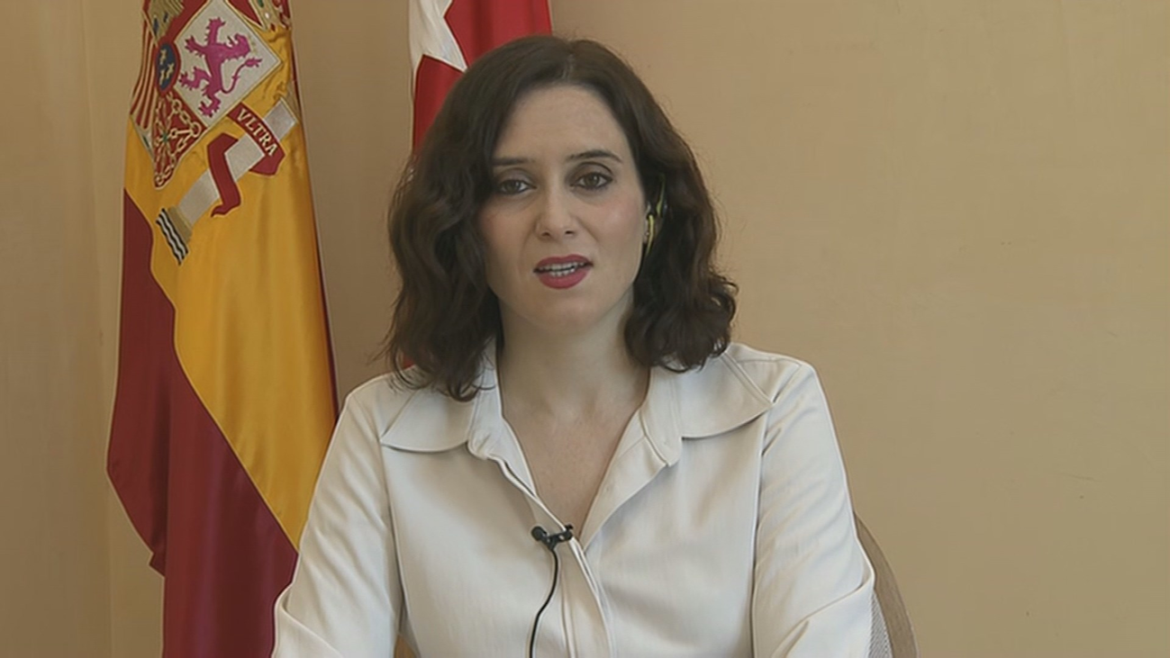 Ayuso, en Telemadrid: "He pedido 994 millones necesarios para salvar vidas"