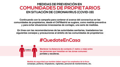 ¿Cómo sobrevivir al aislamiento en las comunidades de vecinos?