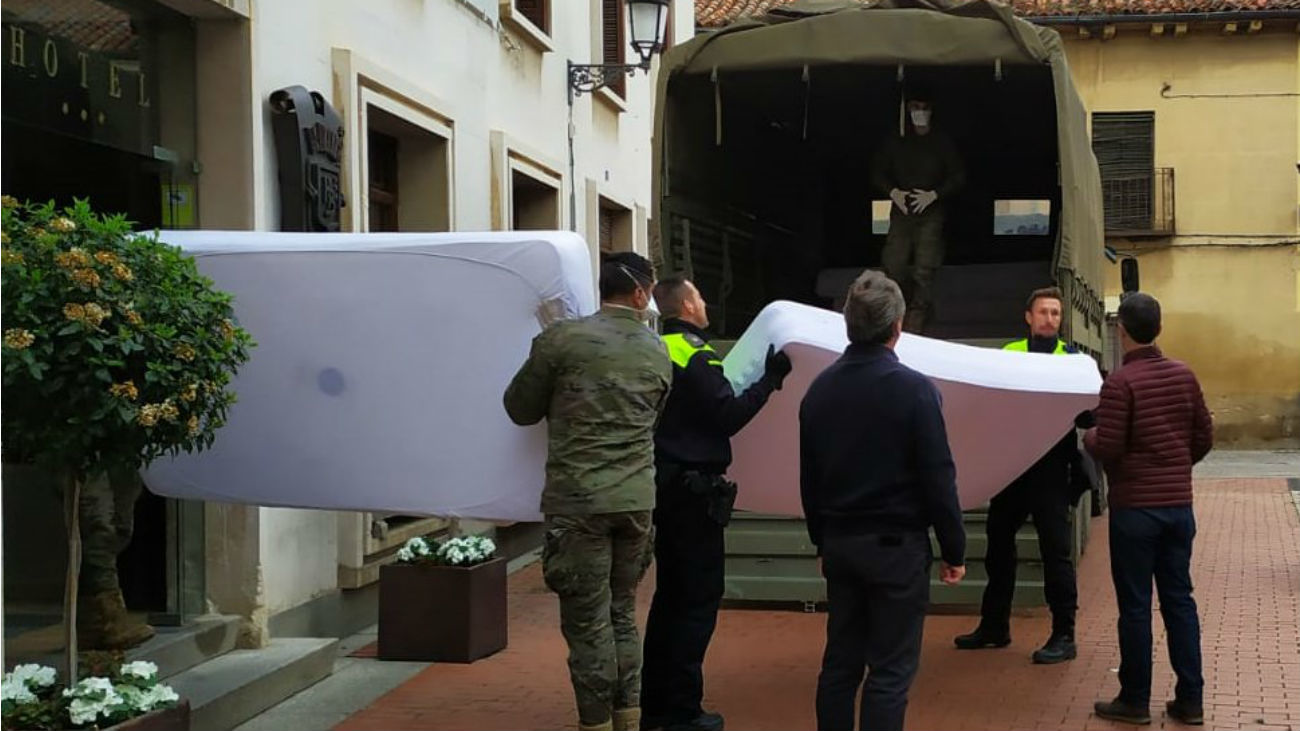 Comienzan a utilizarse hoteles madrileños como hospitales para pacientes menos graves de coronavirus