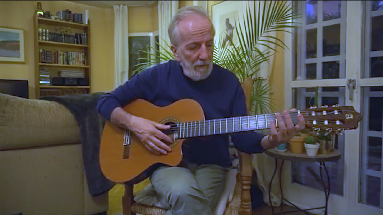Clases de guitarra en tiempos de aislamiento con Pancho Varona