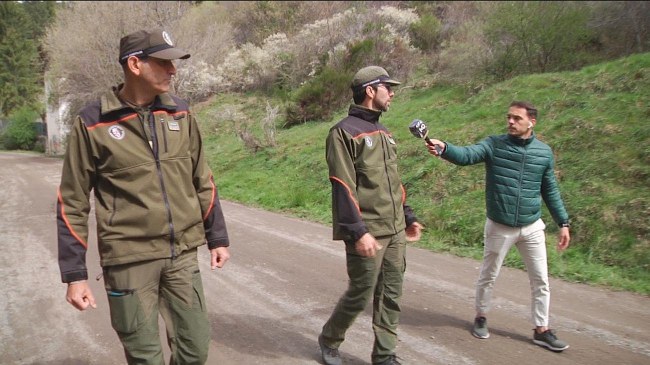 En busca de madrileños infractores en la sierra de Madrid