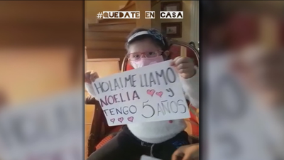 Los ciudadanos graban vídeos ‘en positivo’ desde su salón o balcón con mensajes de ánimo y esperanza