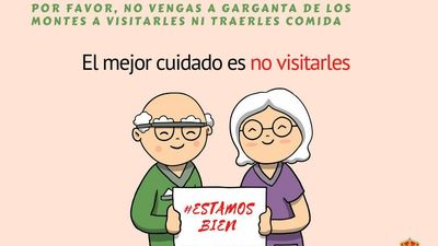 Garganta de los Montes lanza la campaña ‘Este fin de semana tus abuelos te perdonan el beso’