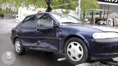 Detenido por atropellar a un motorista y darse a la fuga en Madrid