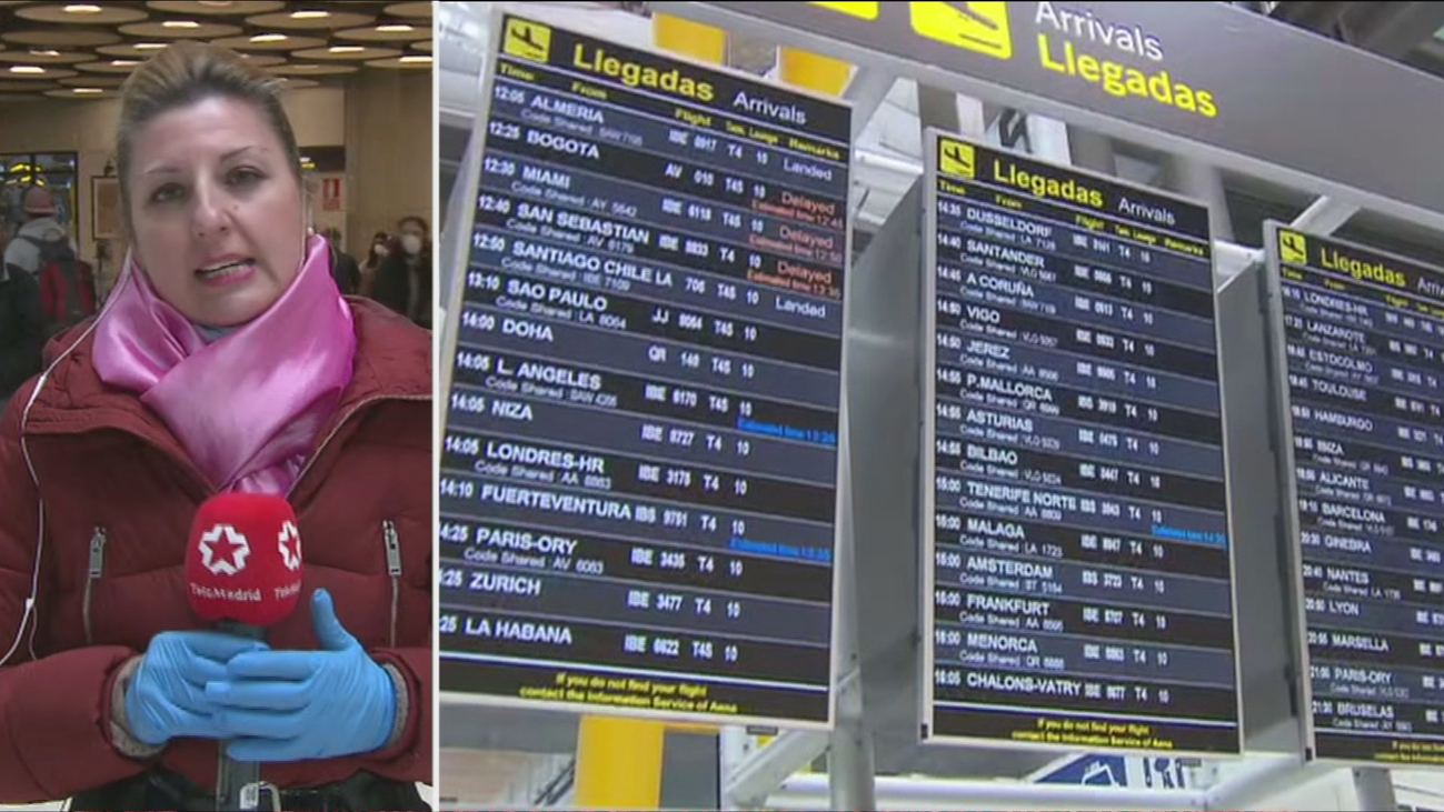 Barajas, meta para los españoles atrapados en el extranjero