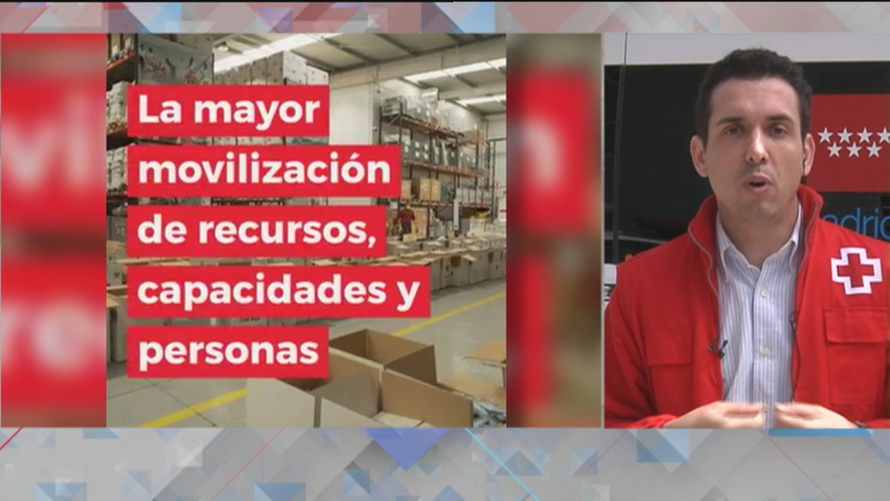 Cruz Roja lanza el mayor plan de movilización de su historia para asistir a 1,3 millones de personas