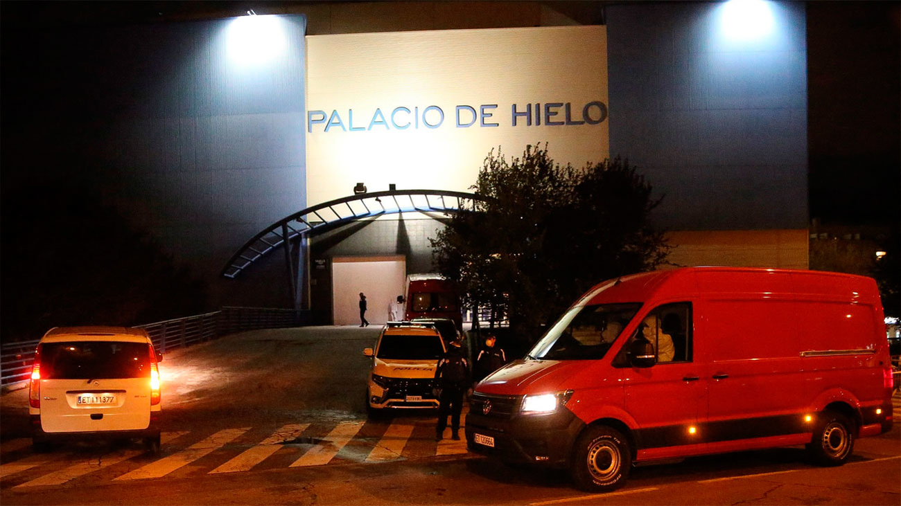 Madrid usará el Palacio de Hielo como morgue del coronavirus