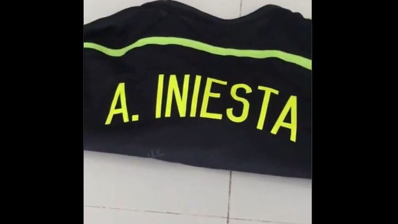 Camiseta de Iniesta