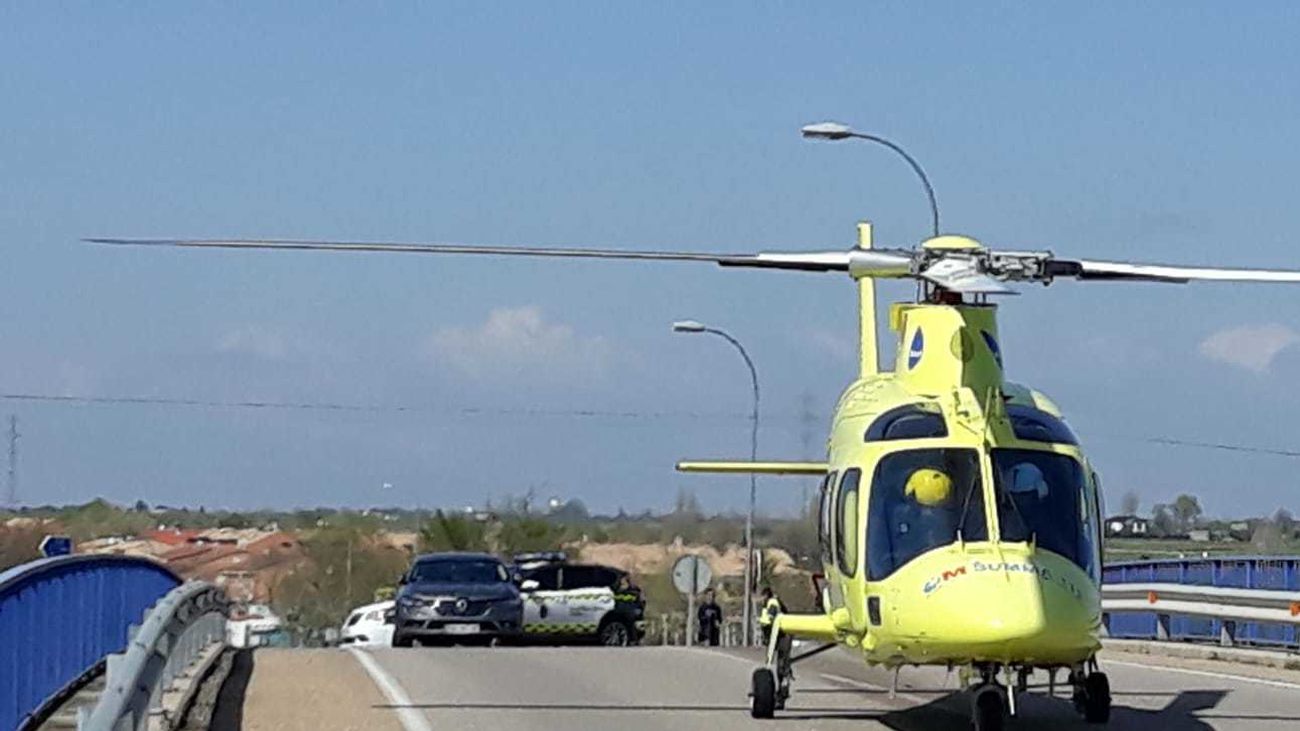 Helicóptero del 112