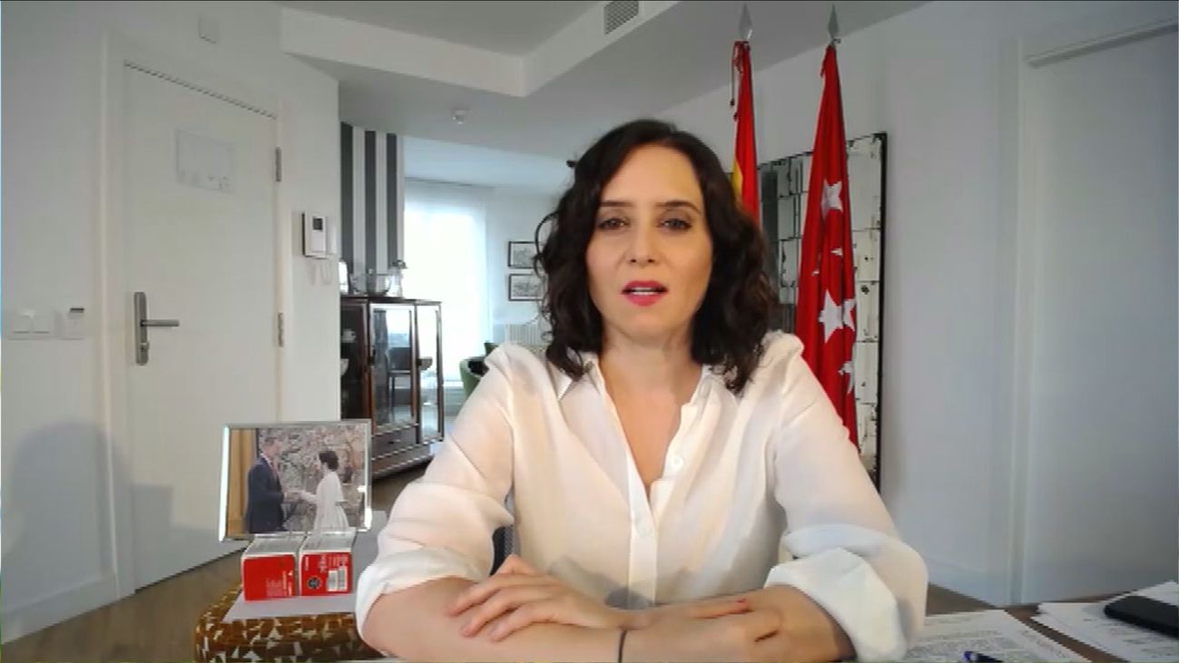 Díaz Ayuso: "Lo que está haciendo la sanidad en Madrid contra el coronavirus es un milagro"