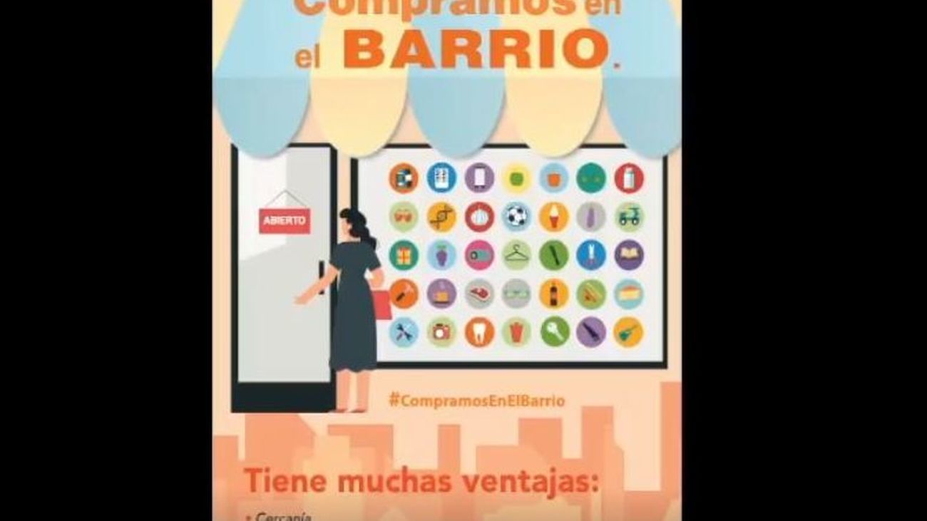 Fuenlabrada lanza una campaña para realizar las compras en comercios de barrio y galerías comerciales