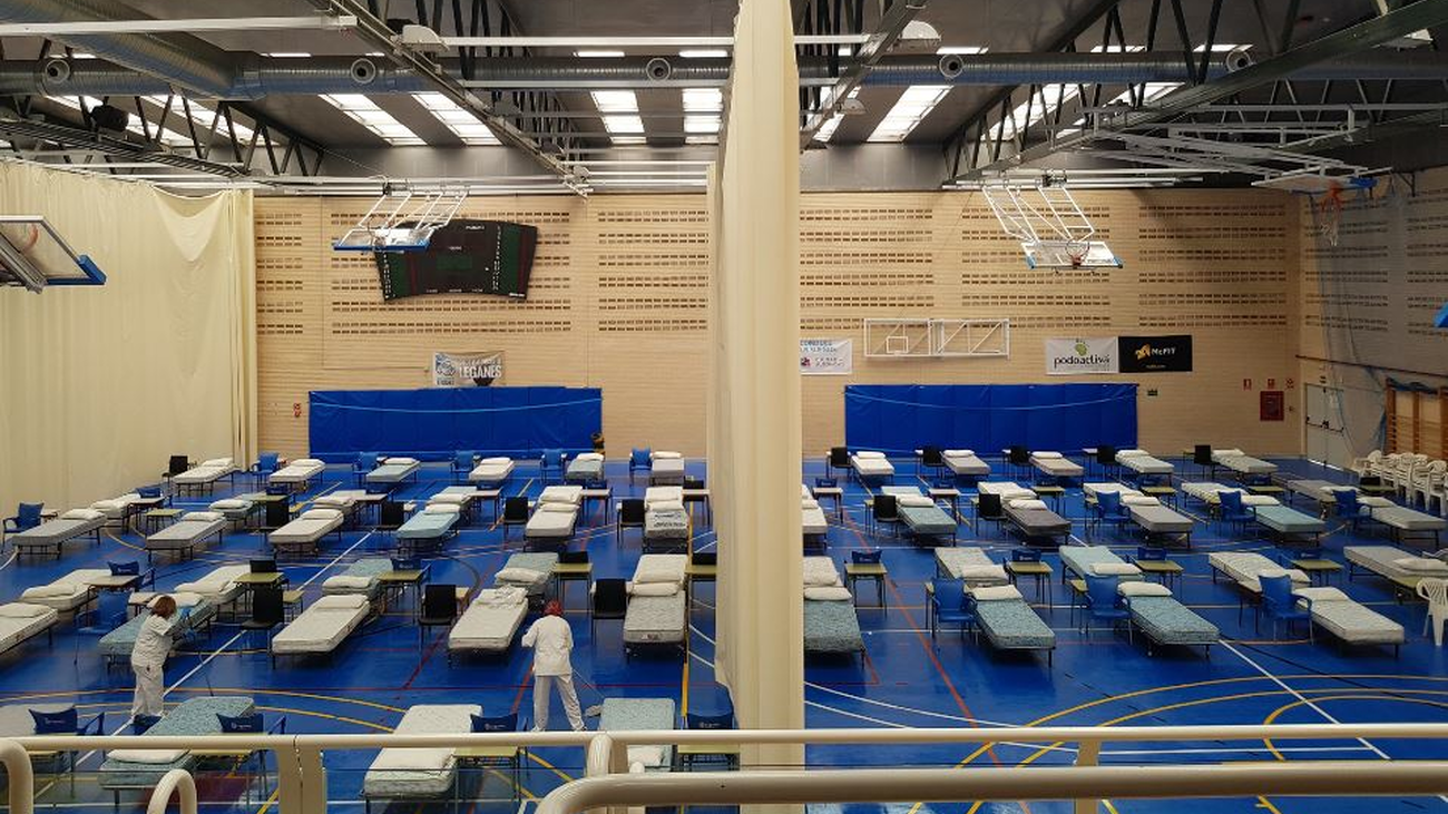 En breve funcionará en Leganés el hospital de campaña con 70 camas