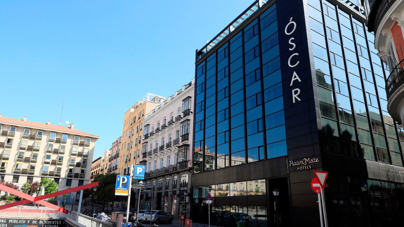 Hotel Óscar en la Plaza de Pedro Zerolo