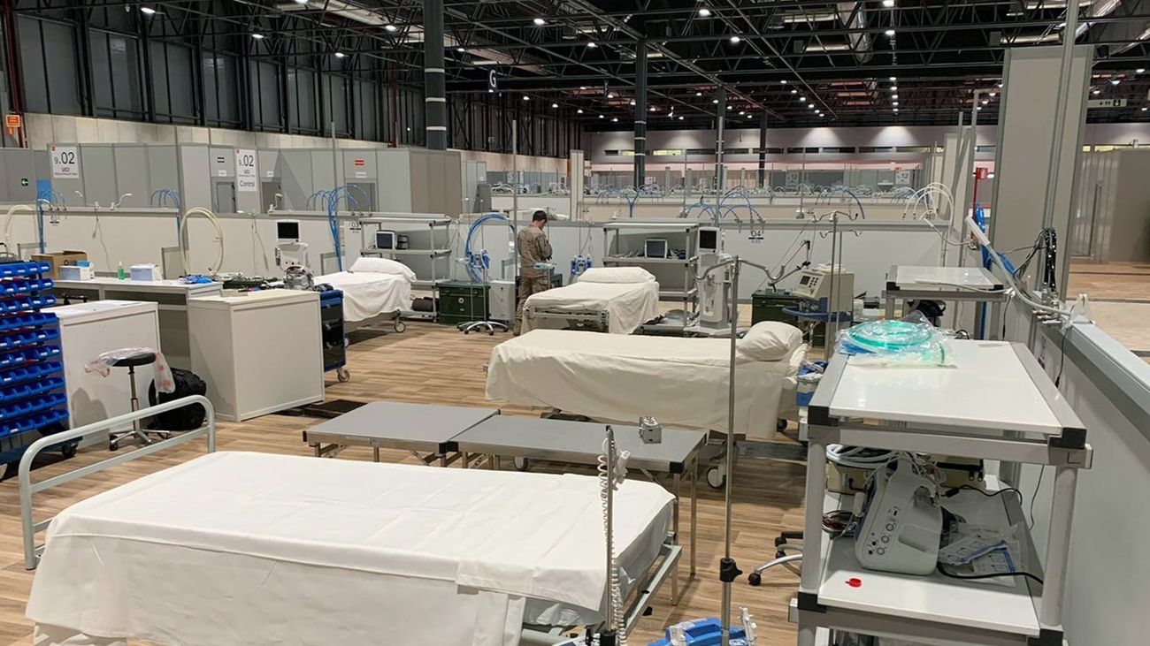 El hospital de Ifema atiende a 581 pacientes y sumará 300 en las próximas horas