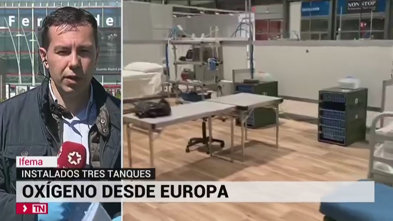 Entran en funcionamiento las UCI de Ifema con personal militar