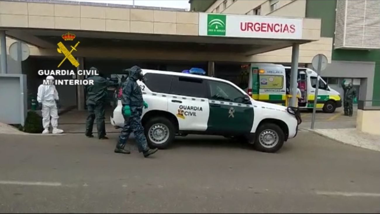 La Guardia Civil intercepta en Nerja a un positivo por coronavirus que había huido del hospital de La Paz