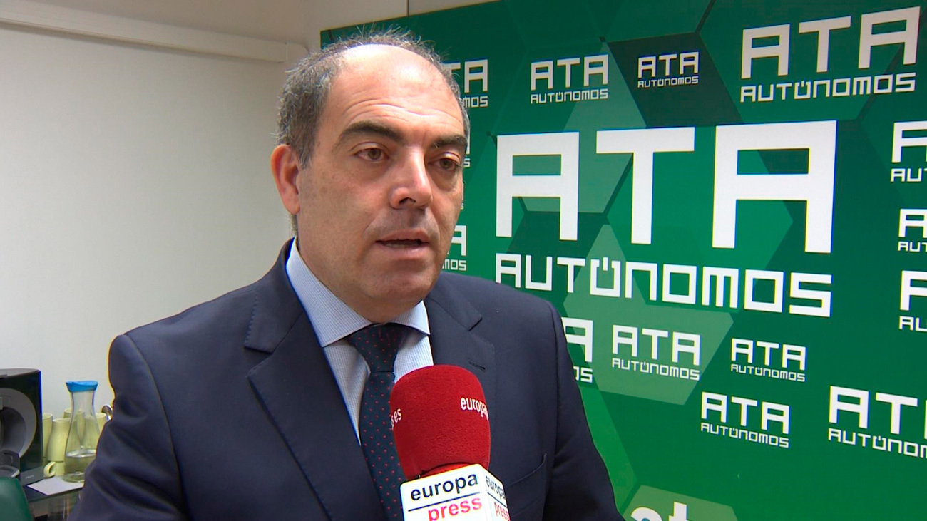 Lorenzo Amor, presidente de la Federación Nacional de Asociaciones de Trabajadores Autónomos (ATA)