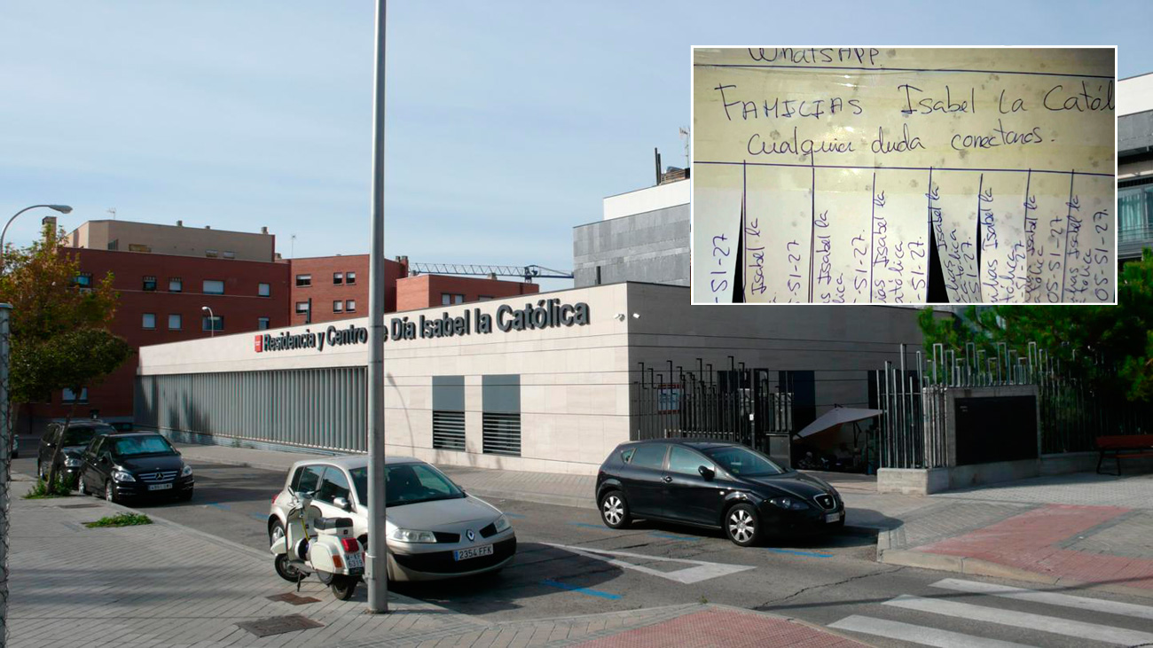 Crece la angustia por la desinformación entre los familiares de los residentes de Isabel La Católica donde ya hay 30 muertos