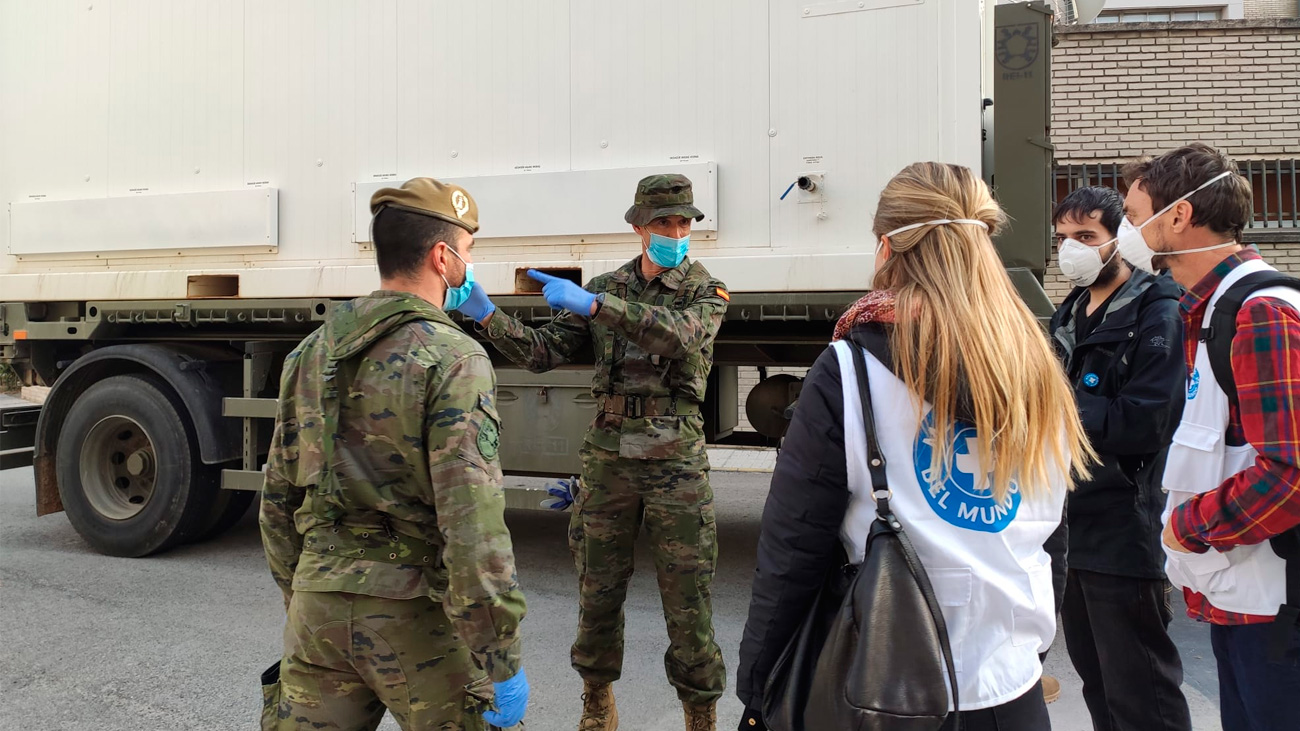 José Félix Hoyo, de Médicos por el Mundo, cree que “los pacientes graves no deben esperar para ir al hospital”