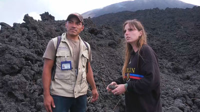 Visitamos el volcán Pacaya