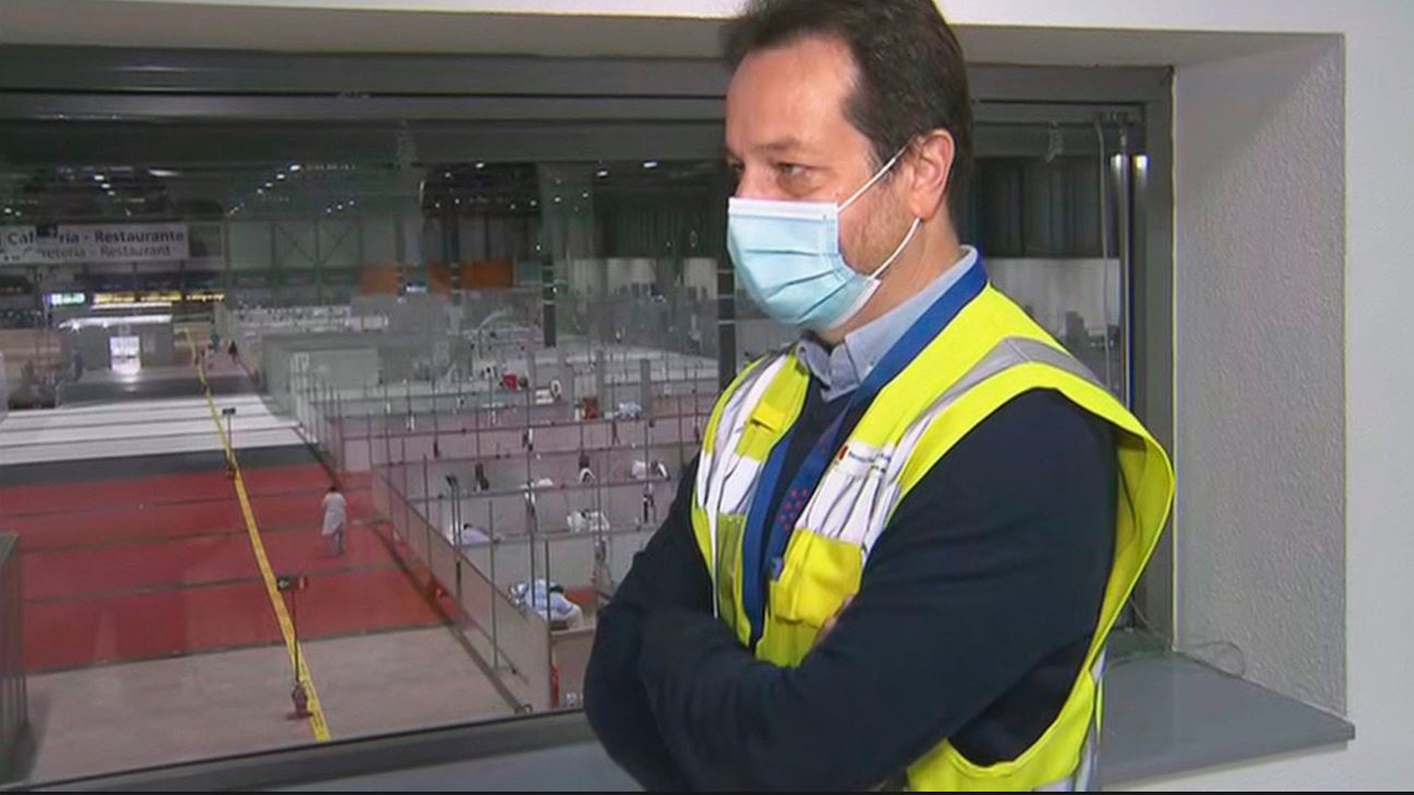 Fernando Prados: "Es normal que surjan problemas; el hospital de Ifema se ha hecho en ocho días"