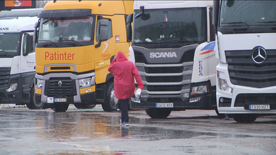 Bocatas gratis para los camioneros de Ciempozuelos